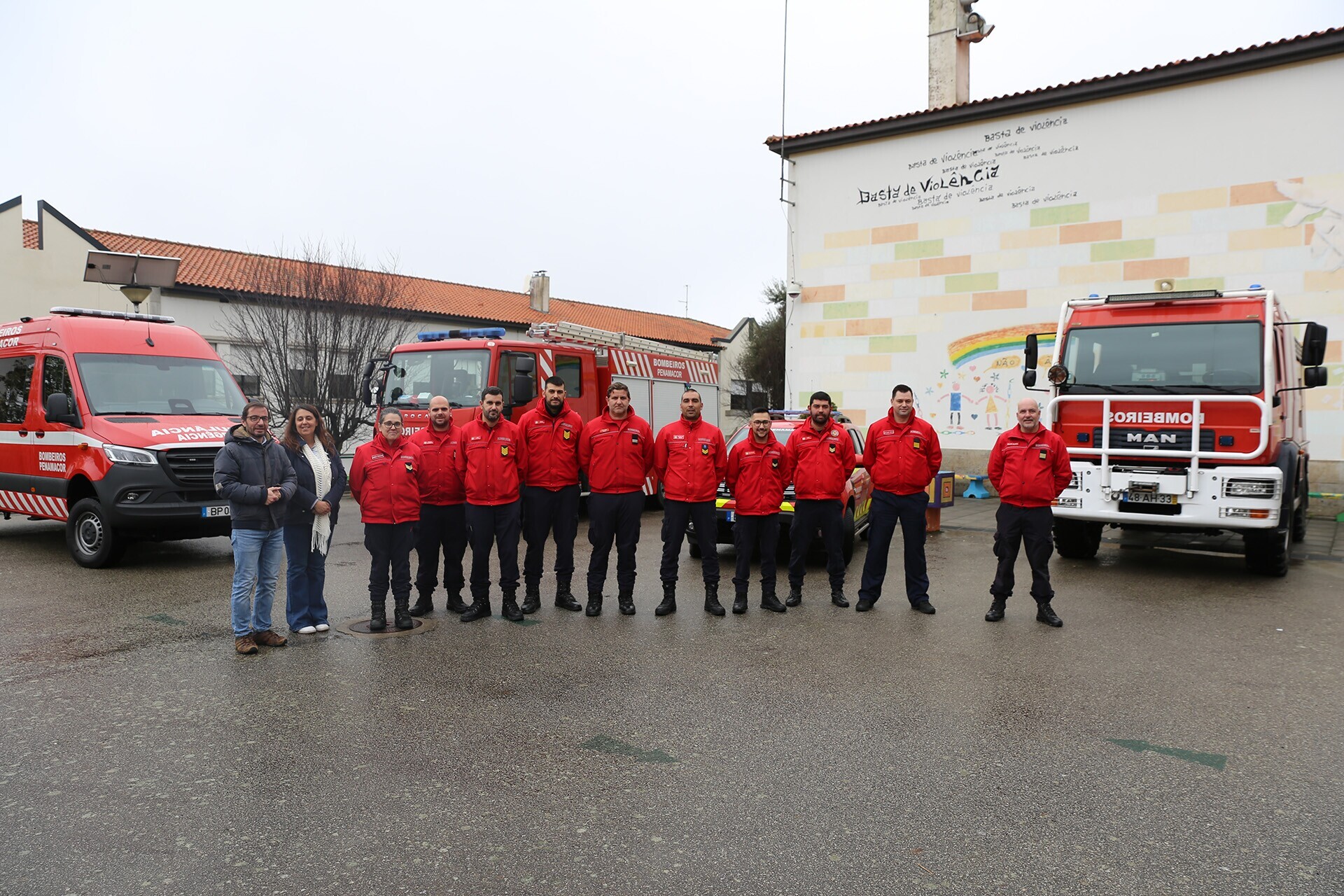 AHBVP com seis novos bombeiros e espera abrir nova escola este ano