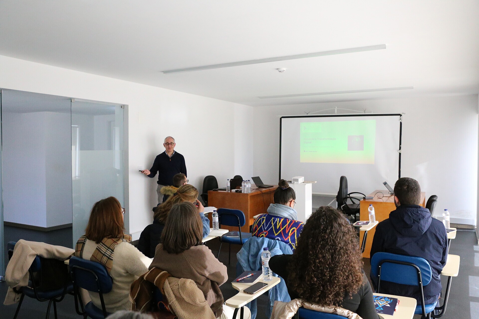 Incubadora recebeu sessões sobre Inteligência Artificial