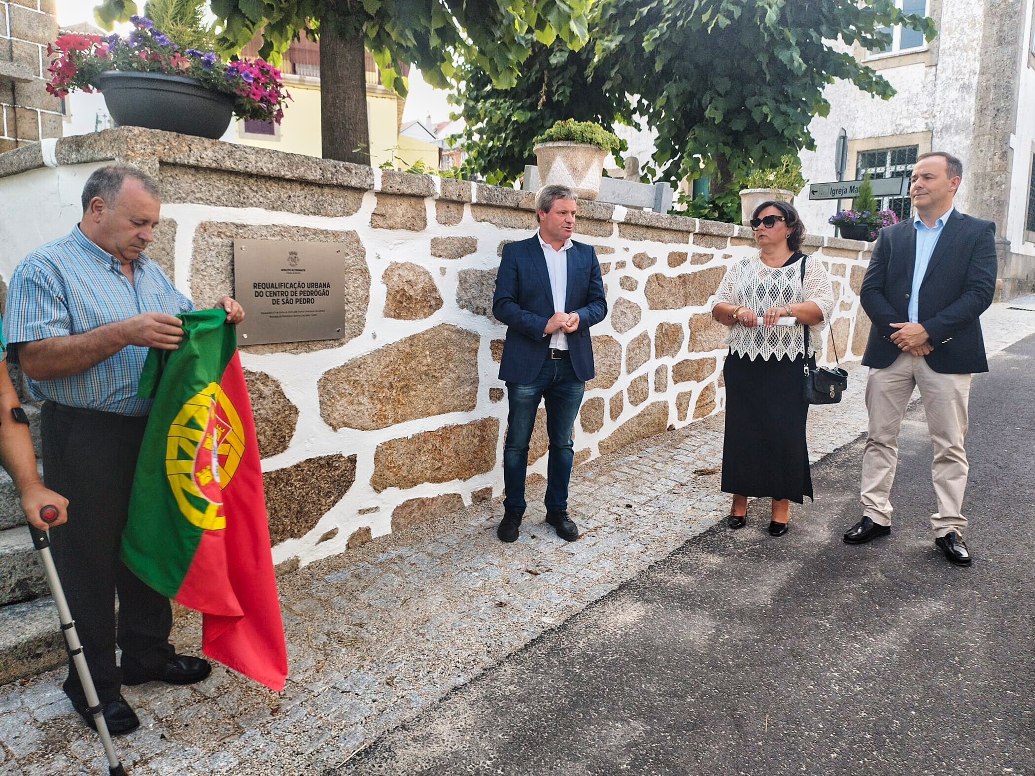  Requalificação Urbana do Centro de Pedrógão de São Pedro inaugurada