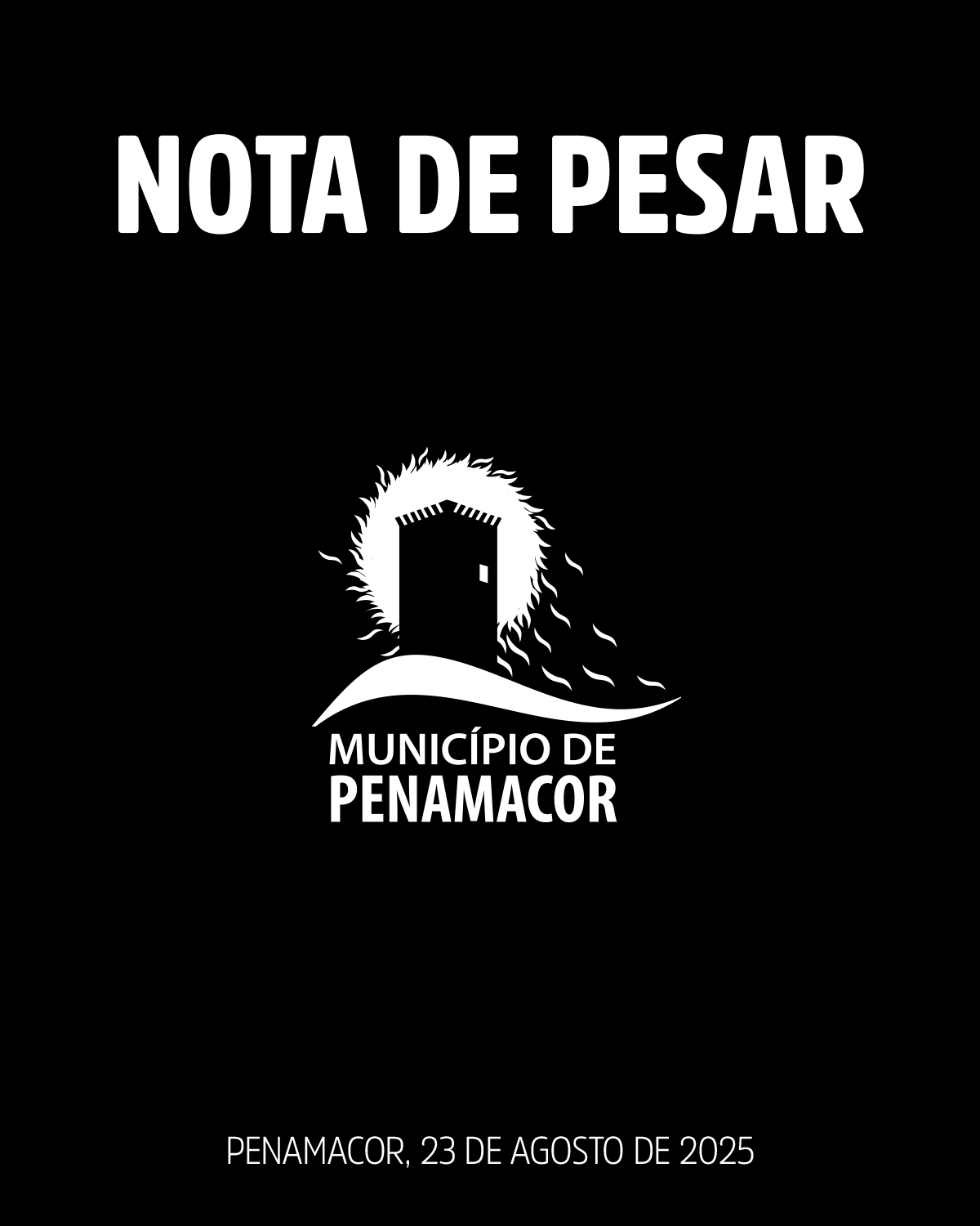 NOTA DE PESAR