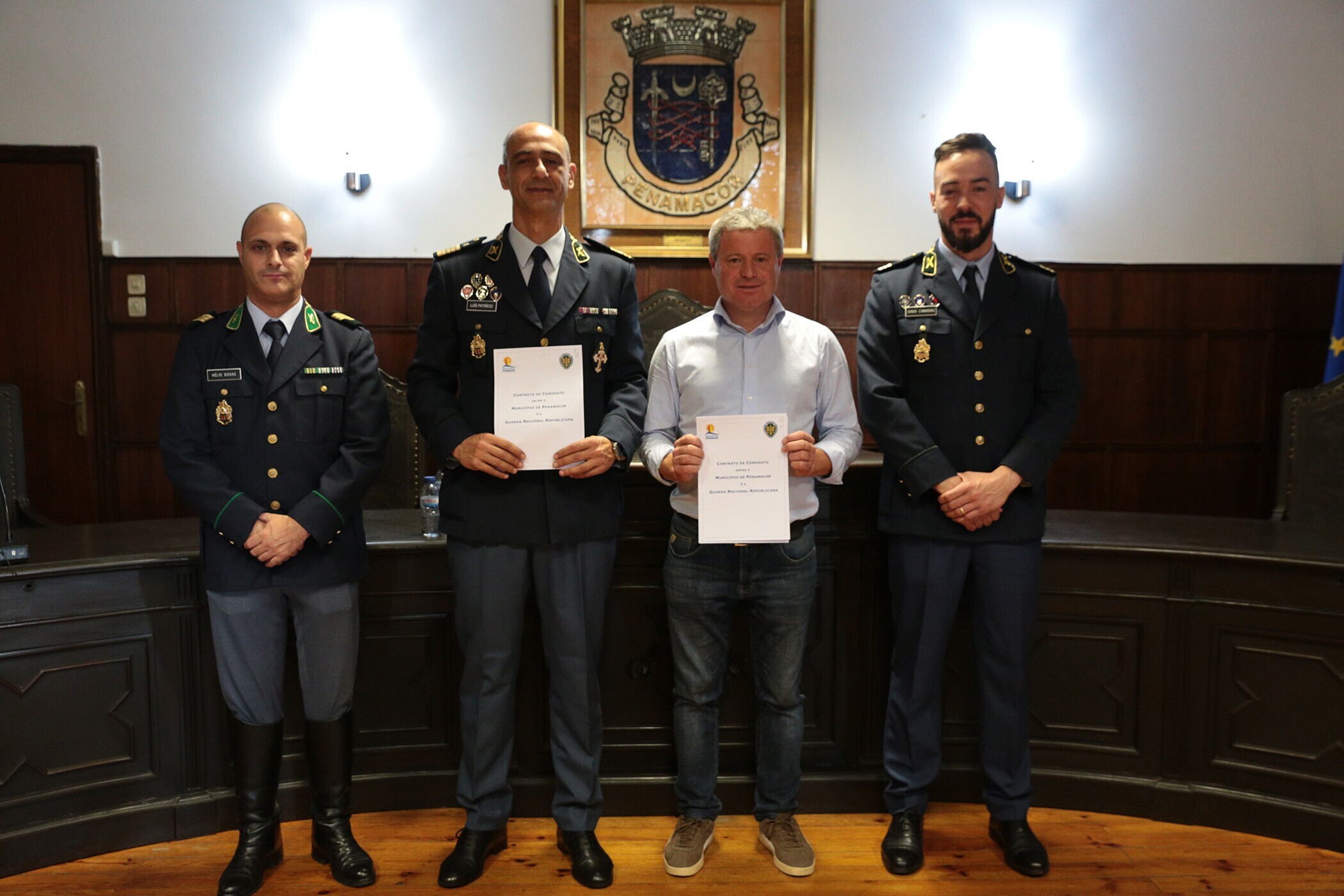 Município e GNR assinam protocolo para instalação provisória do Posto Territorial